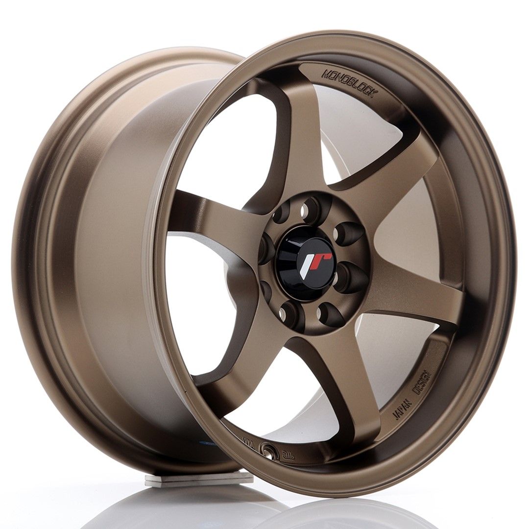 Image of JR-Wheels JR3 Velgen 15 Inch 8J ET25 4x100,4x114.3 Anodized Bronze