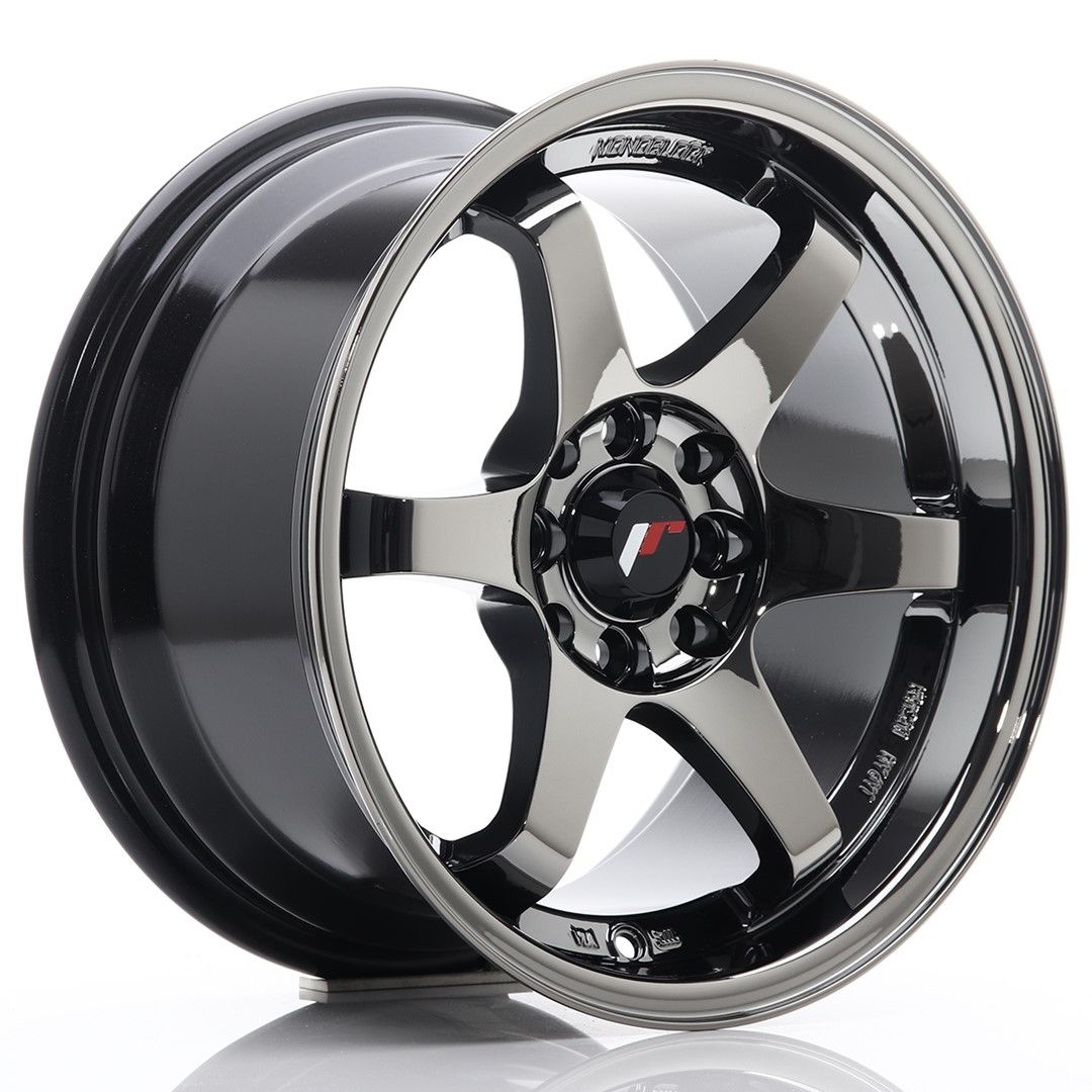 Image of JR-Wheels JR3 Velgen 15 Inch 8J ET25 4x100,4x108 Black Chrome