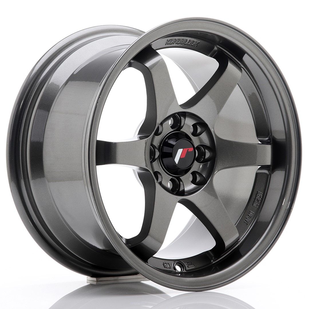 Image of JR-Wheels JR3 Velgen 15 Inch 8J ET25 4x100,4x108 Gun Metal