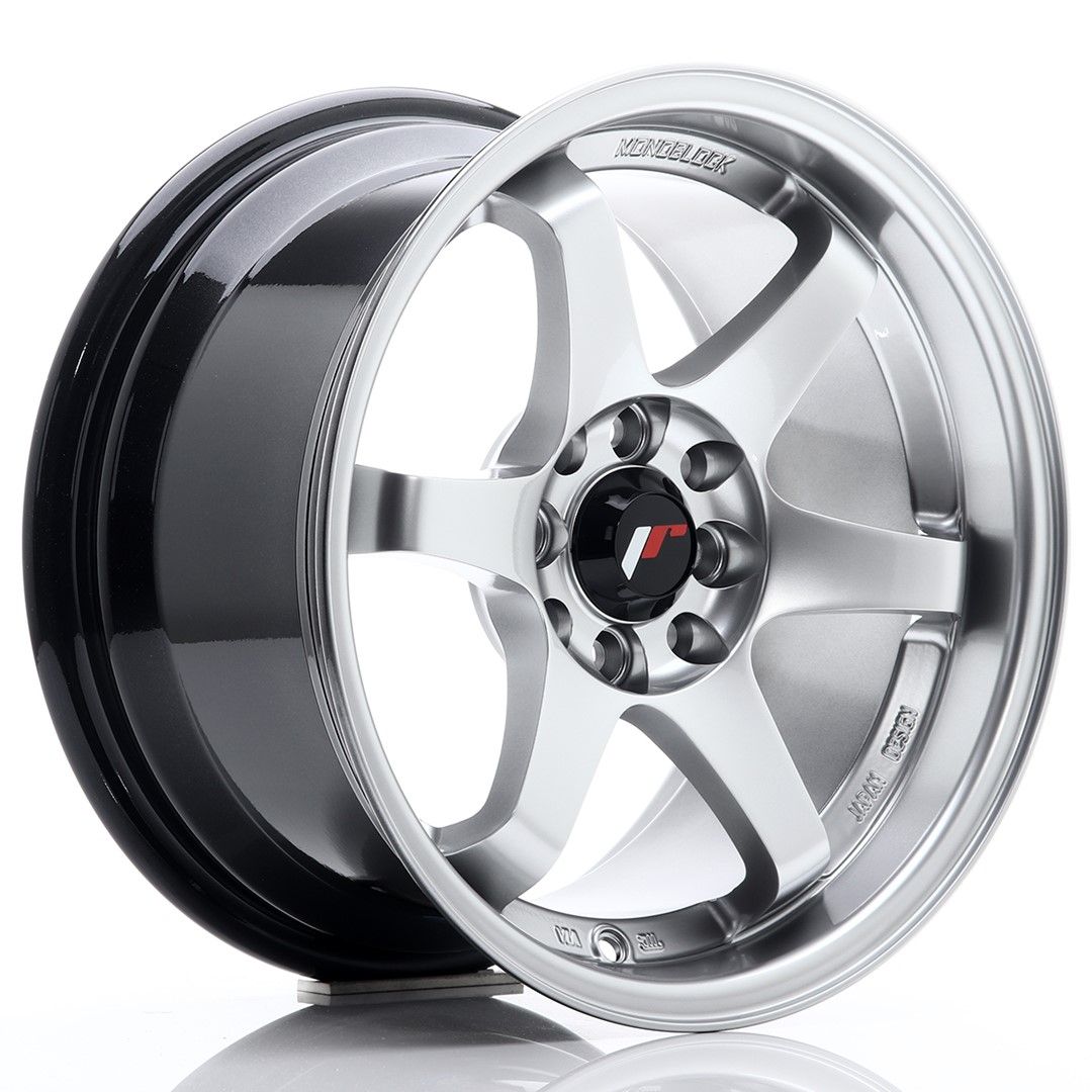 Image of JR-Wheels JR3 Velgen 15 Inch 8J ET25 4x100,4x108 Hyper Silver