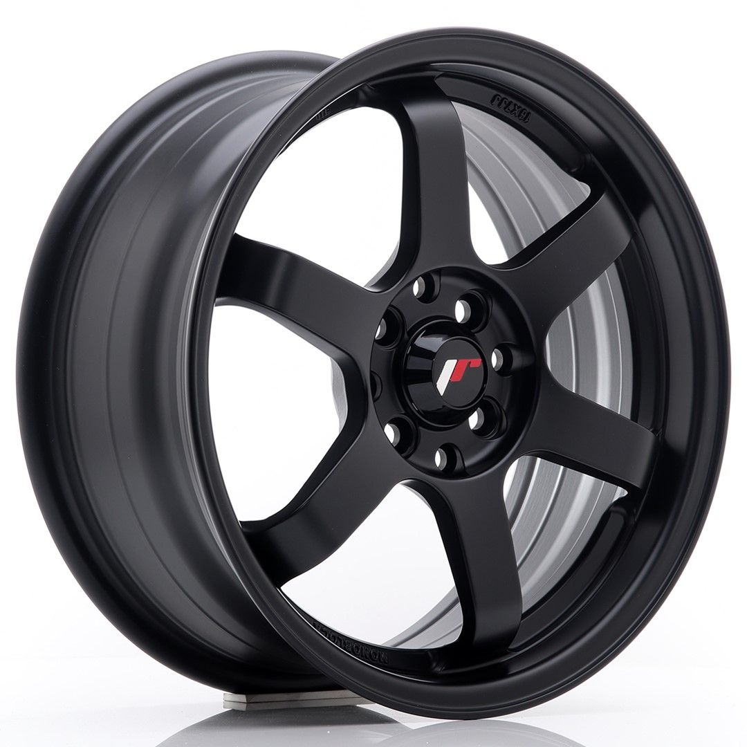 Image of JR-Wheels JR3 Velgen 16 Inch 7J ET25 4x100,4x108 Flat Black