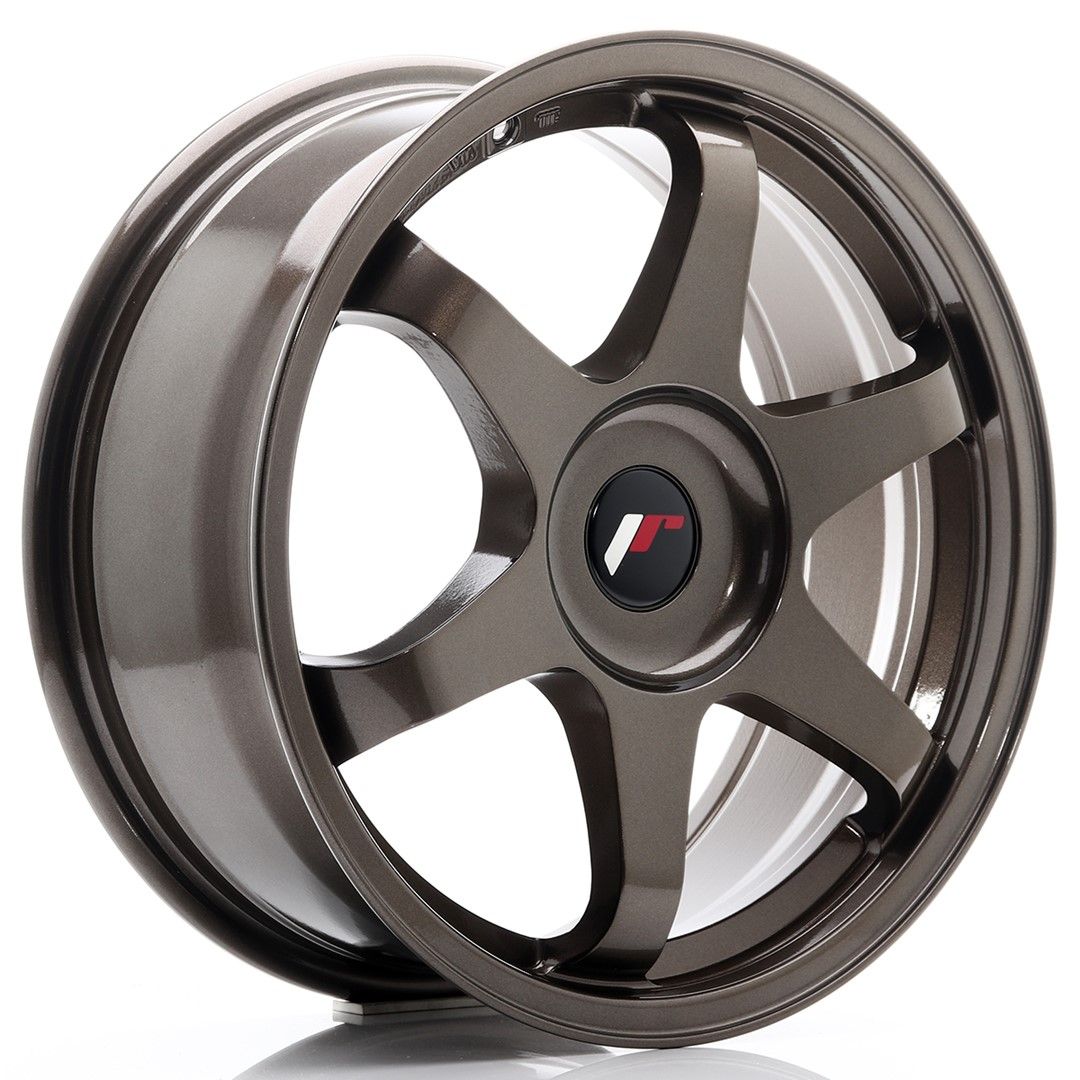 Image of JR-Wheels JR3 Velgen 17 Inch 7J ET35-42 Custom PCD Flat Bronze