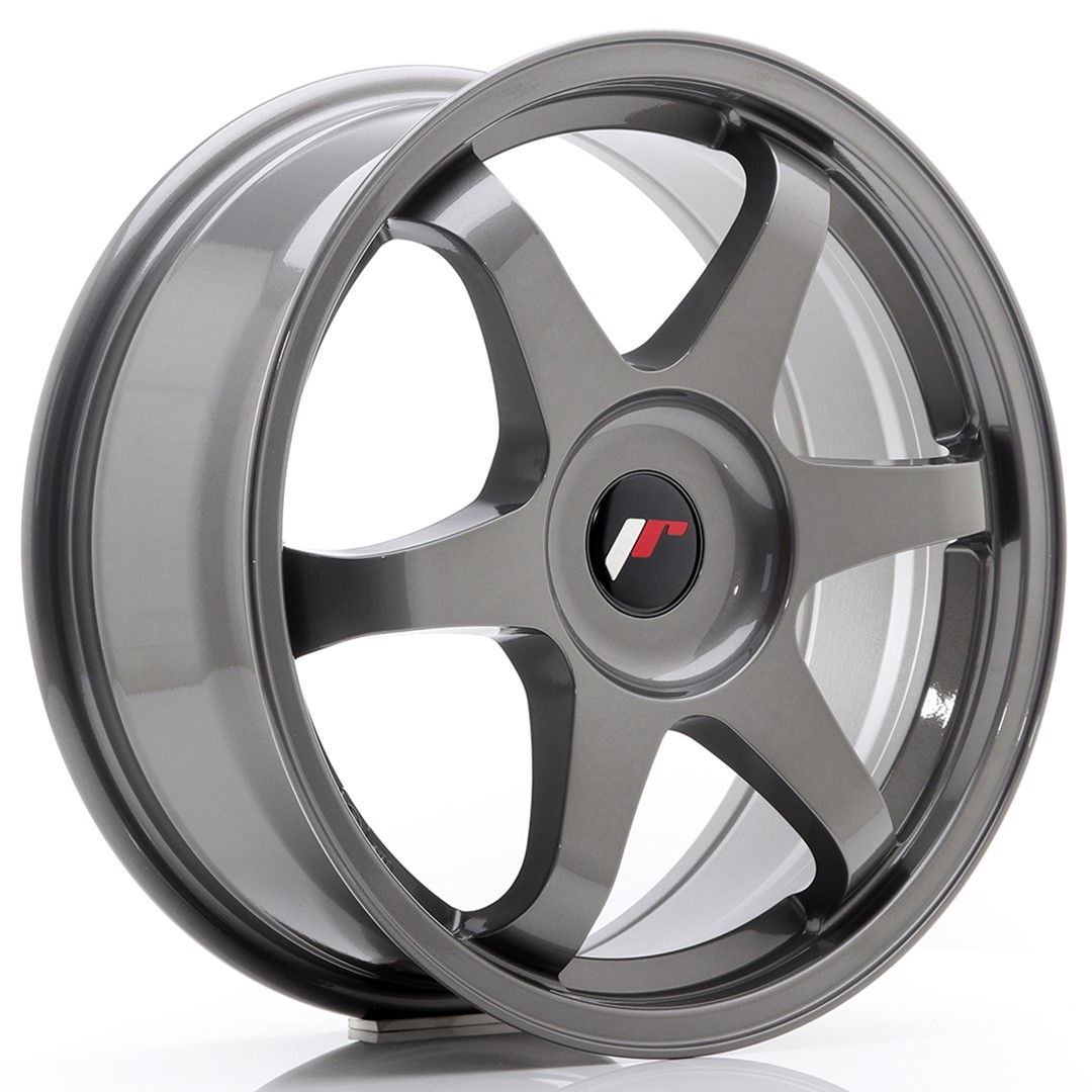 Image of JR-Wheels JR3 Velgen 17 Inch 7J ET35-42 Custom PCD Gun Metal