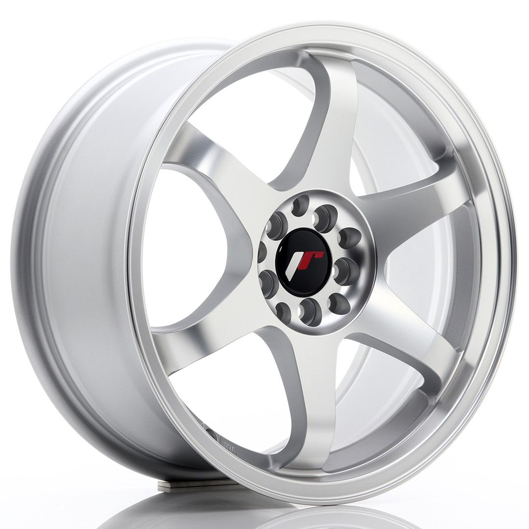 Image of JR-Wheels JR3 Velgen 17 Inch 8J ET35 5x100,5x114.3 Flat Silver Machined