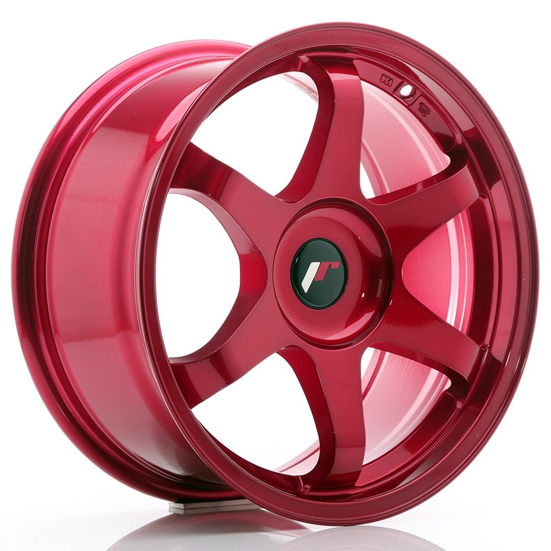 Image of JR-Wheels JR3 Velgen 17 Inch 8J ET35 Custom PCD Platinum Red