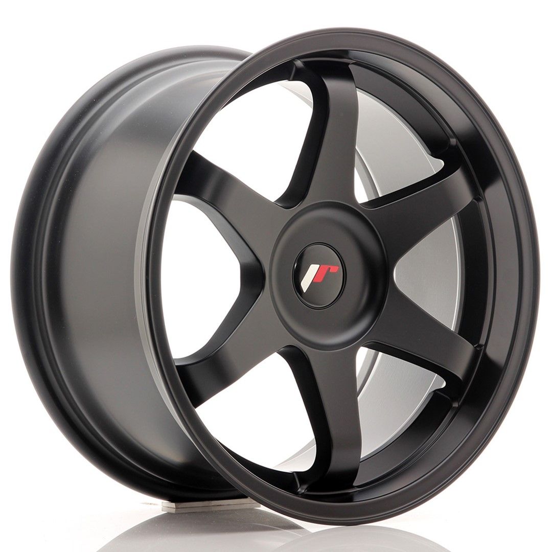 Image of JR-Wheels JR3 Velgen 18 Inch 9J ET35-40 Custom PCD Flat Black