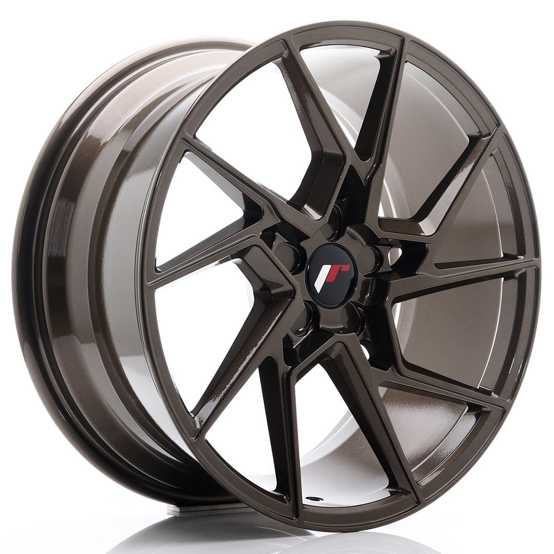 Image of JR-Wheels JR33 Velgen 19 Inch 8.5J ET20-48 Custom PCD Bronze