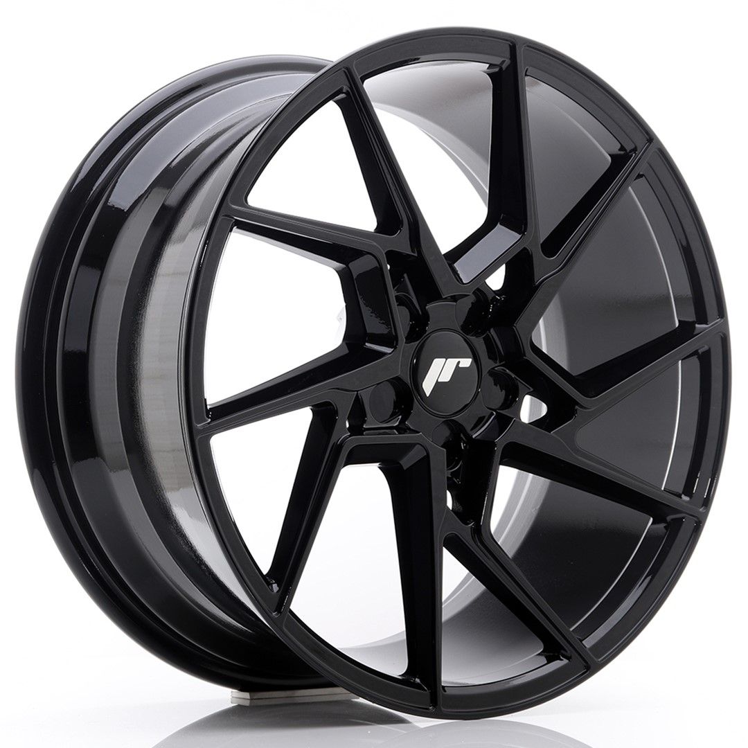 Image of JR-Wheels JR33 Velgen 19 Inch 8.5J ET35-48 Custom PCD Gloss Black