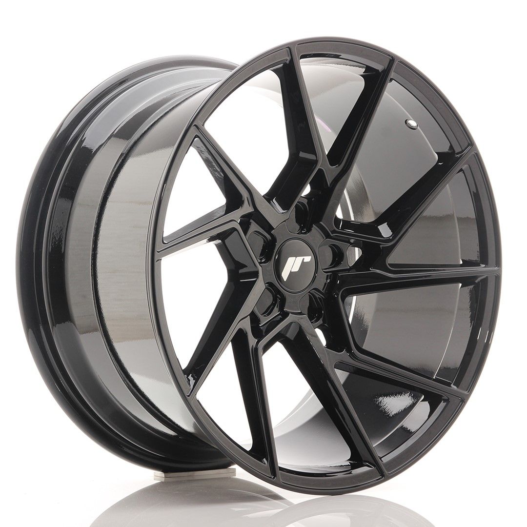Image of JR-Wheels JR33 Velgen 20 Inch 10.5J ET15-30 Custom PCD Gloss Black