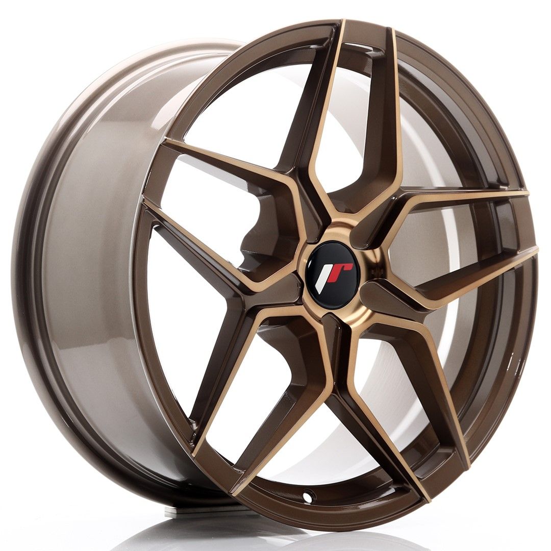 Image of JR-Wheels JR34 Velgen 18 Inch 8J ET20-42 Custom PCD Platinum Bronze