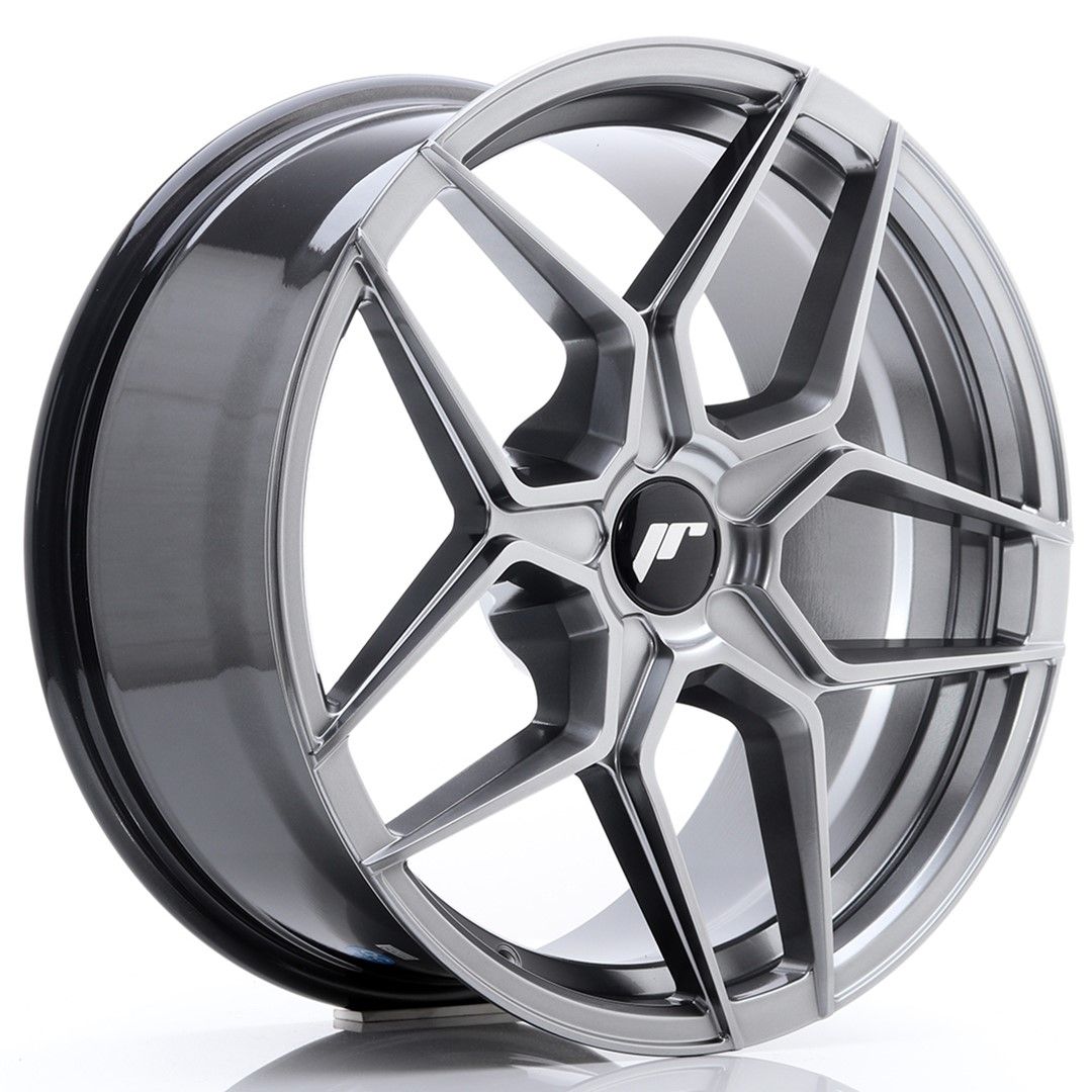 Image of JR-Wheels JR34 Velgen 18 Inch 8J ET20-42 Custom PCD Hyper Black