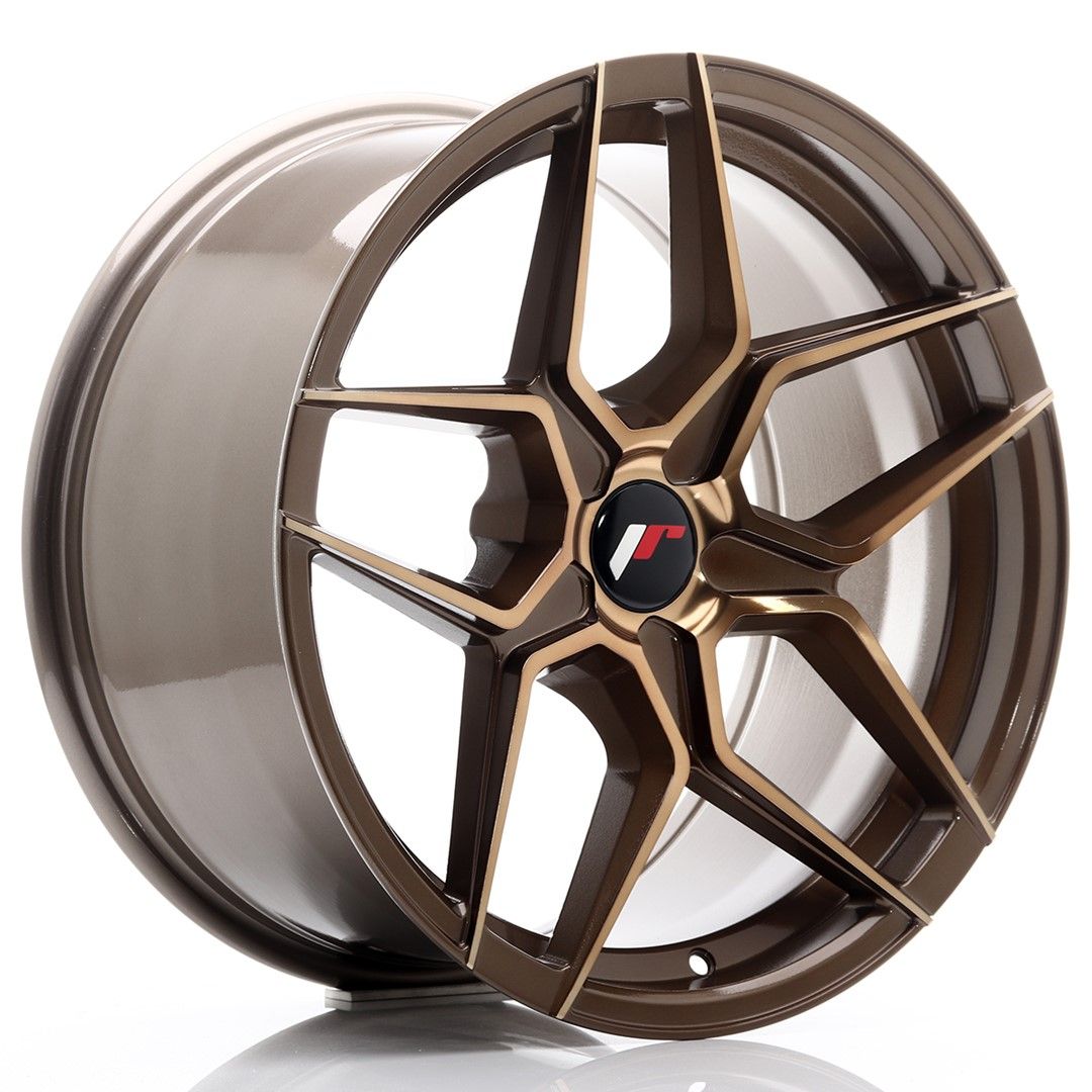Image of JR-Wheels JR34 Velgen 18 Inch 9J ET20-42 Custom PCD Platinum Bronze