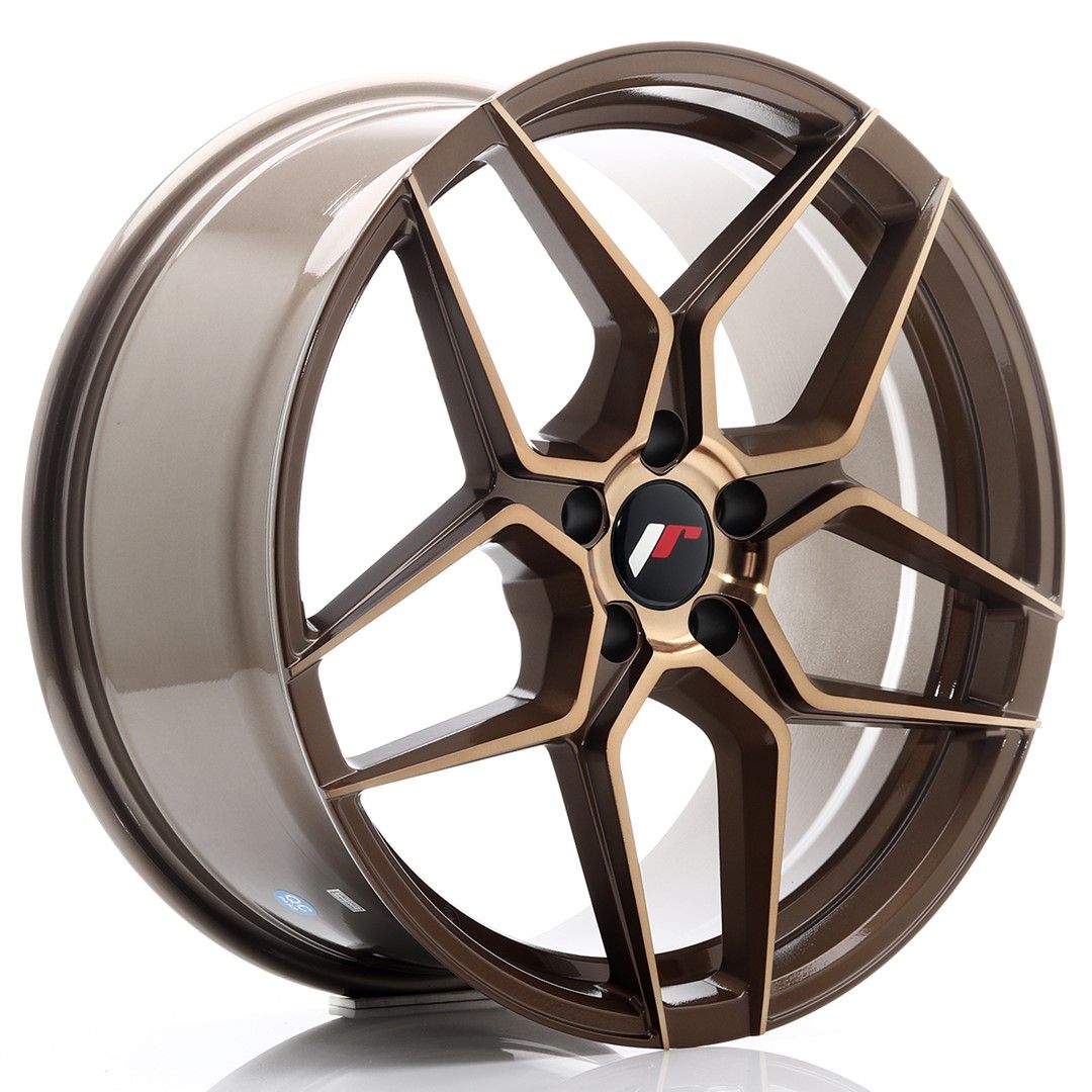 Image of JR-Wheels JR34 Velgen 19 Inch 8.5J ET35 5x112 Platinum Bronze