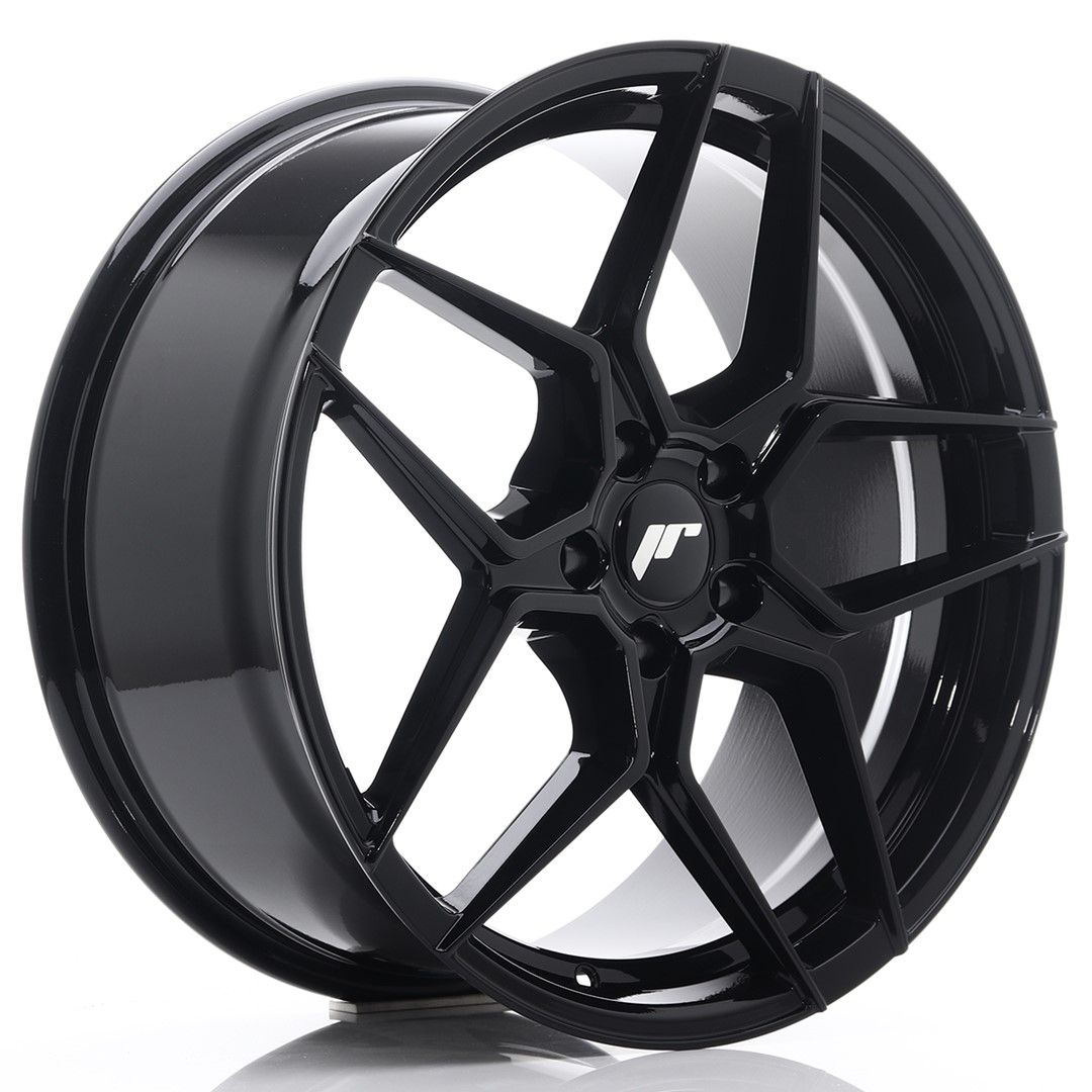 Image of JR-Wheels JR34 Velgen 19 Inch 8.5J ET40 5x112 Gloss Black