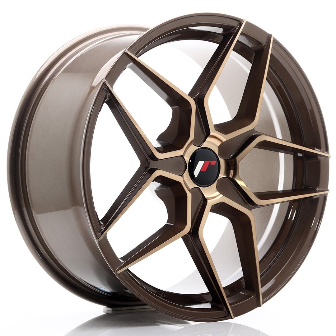 Image of JR-Wheels JR34 Velgen 19 Inch 8.5J ET35-40 Custom PCD Platinum Bronze