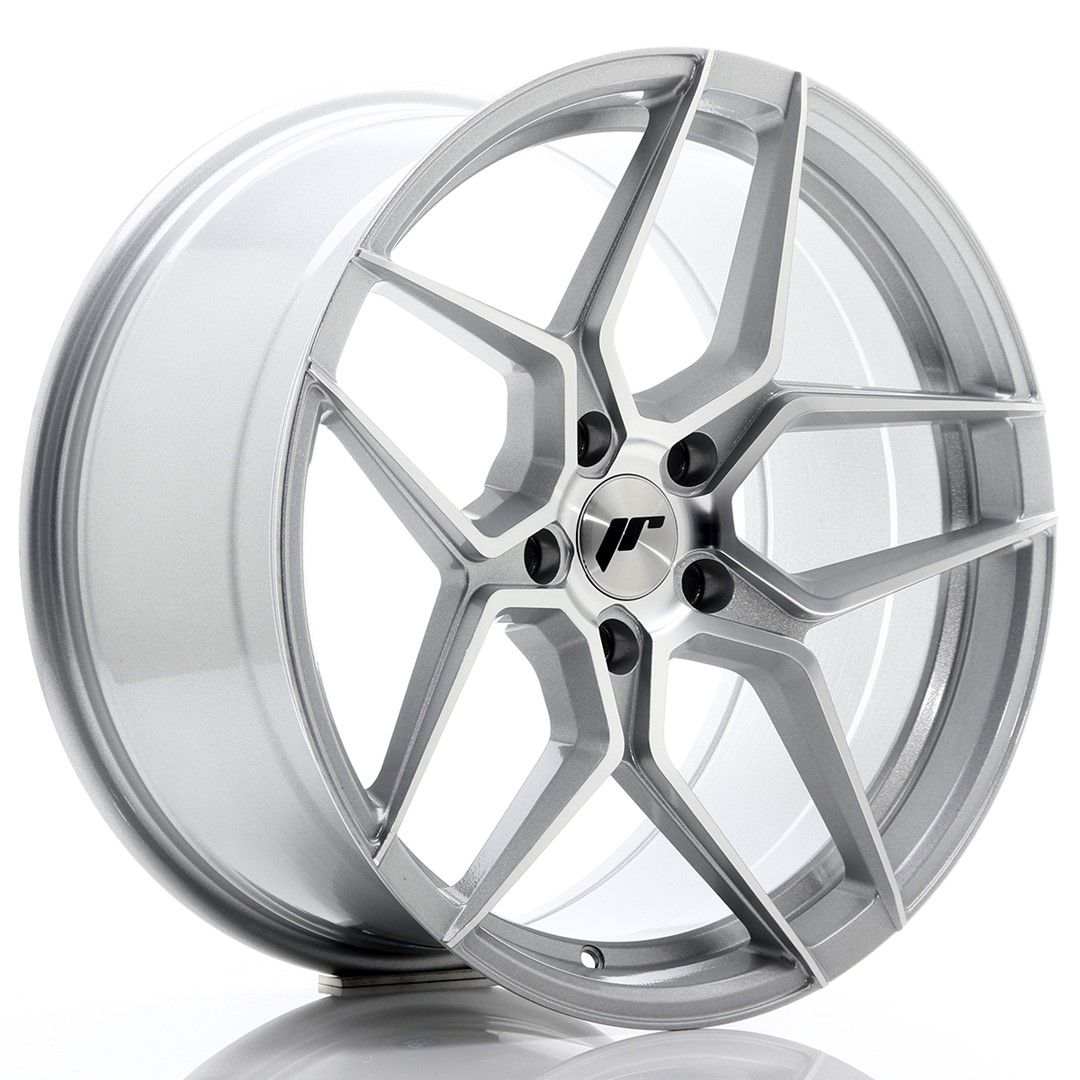 Image of JR-Wheels JR34 Velgen 19 Inch 9.5J ET35 5x120 Silver Machined Face