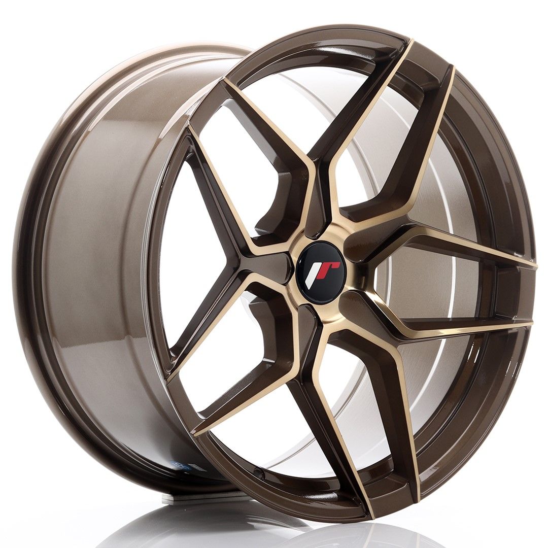 Image of JR-Wheels JR34 Velgen 19 Inch 9.5J ET20-40 Custom PCD Platinum Bronze