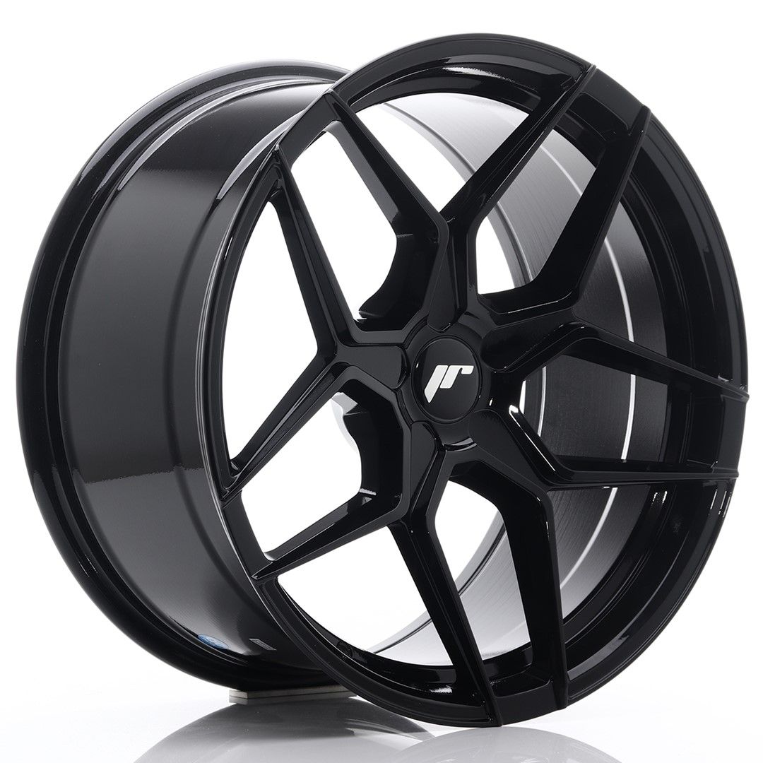 Image of JR-Wheels JR34 Velgen 19 Inch 9.5J ET35-40 Custom PCD Gloss Black