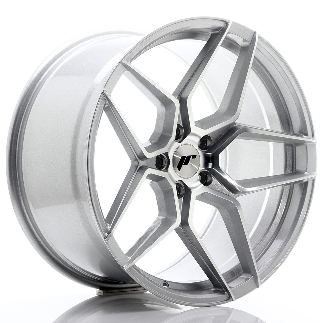 Image of JR-Wheels JR34 Velgen 20 Inch 10.5J ET35 5x120 Silver Machined Face