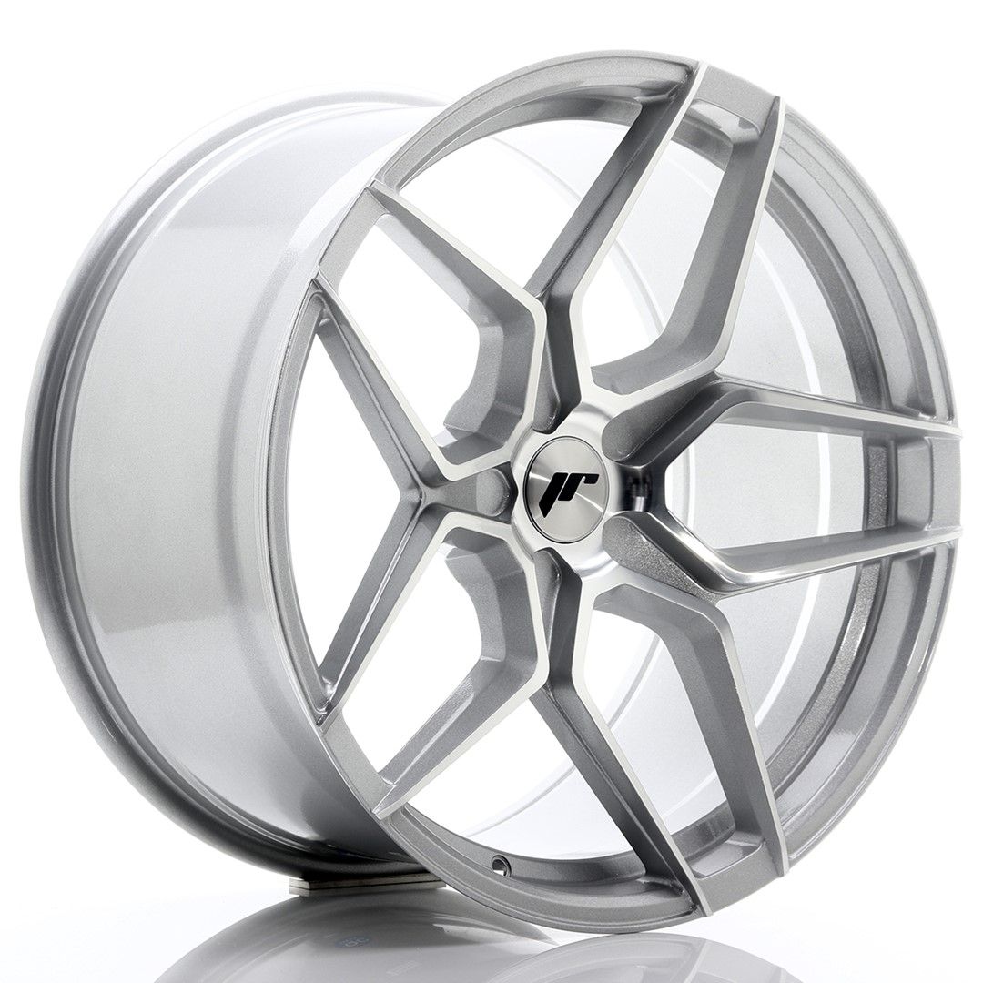 Image of JR-Wheels JR34 Velgen 20 Inch 10.5J ET20-35 Custom PCD Silver Machined Face