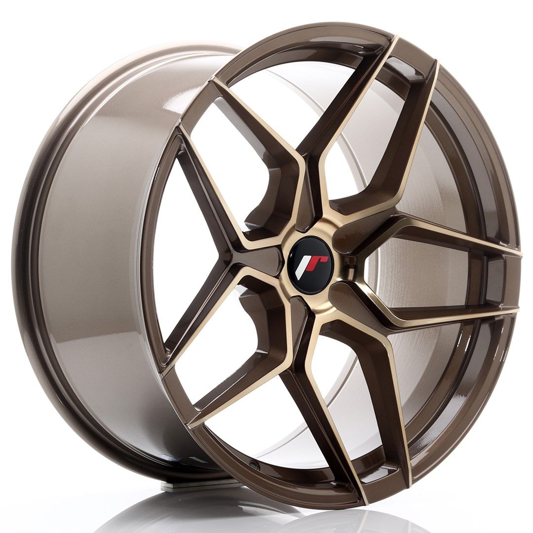Image of JR-Wheels JR34 Velgen 20 Inch 10J ET20-40 Custom PCD Platinum Bronze