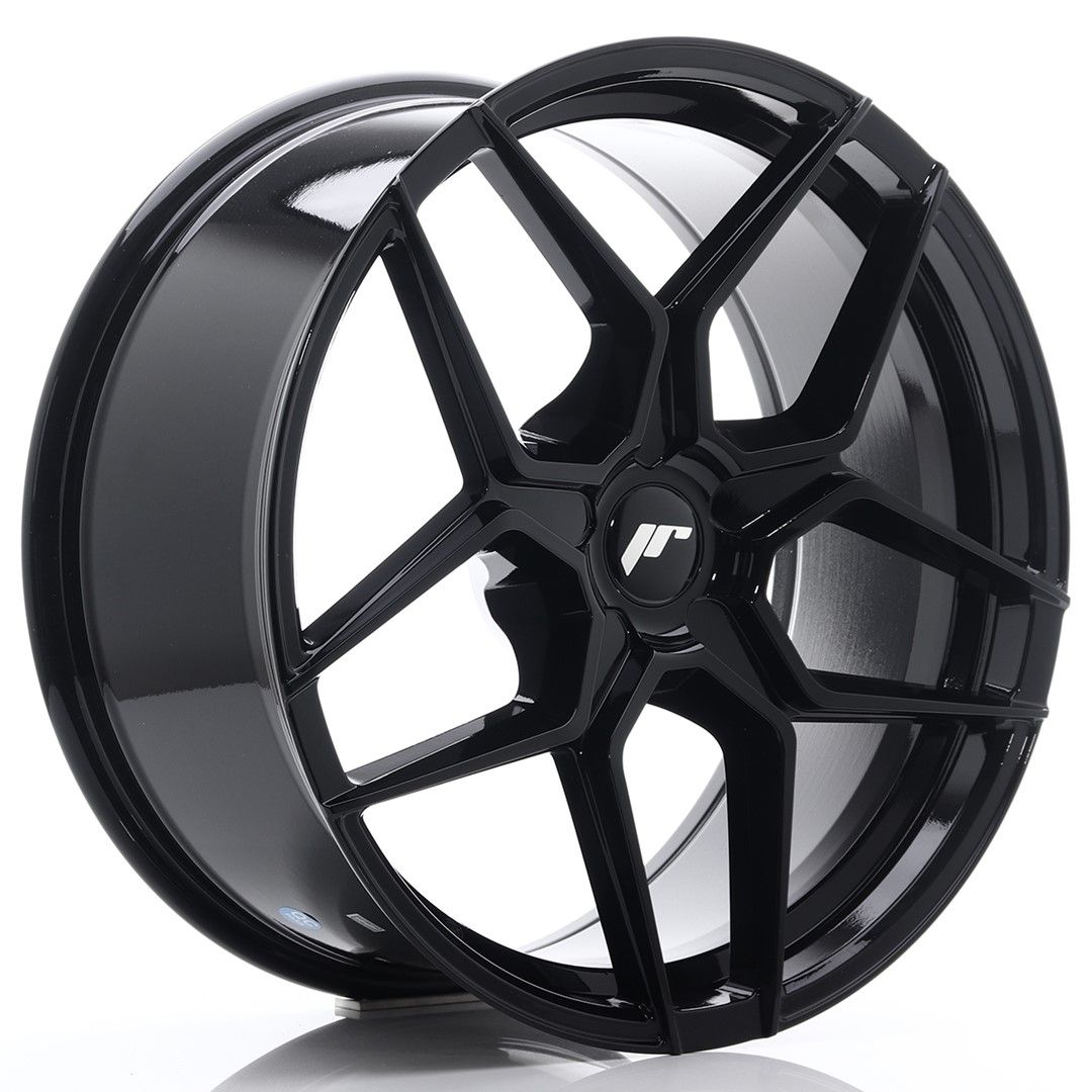 Image of JR-Wheels JR34 Velgen 20 Inch 9J ET20-40 Custom PCD Gloss Black