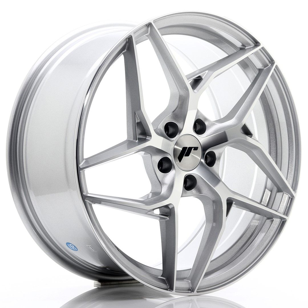 Image of JR-Wheels JR35 Velgen 19 Inch 8.5J ET45 5x112 Silver Machined Face