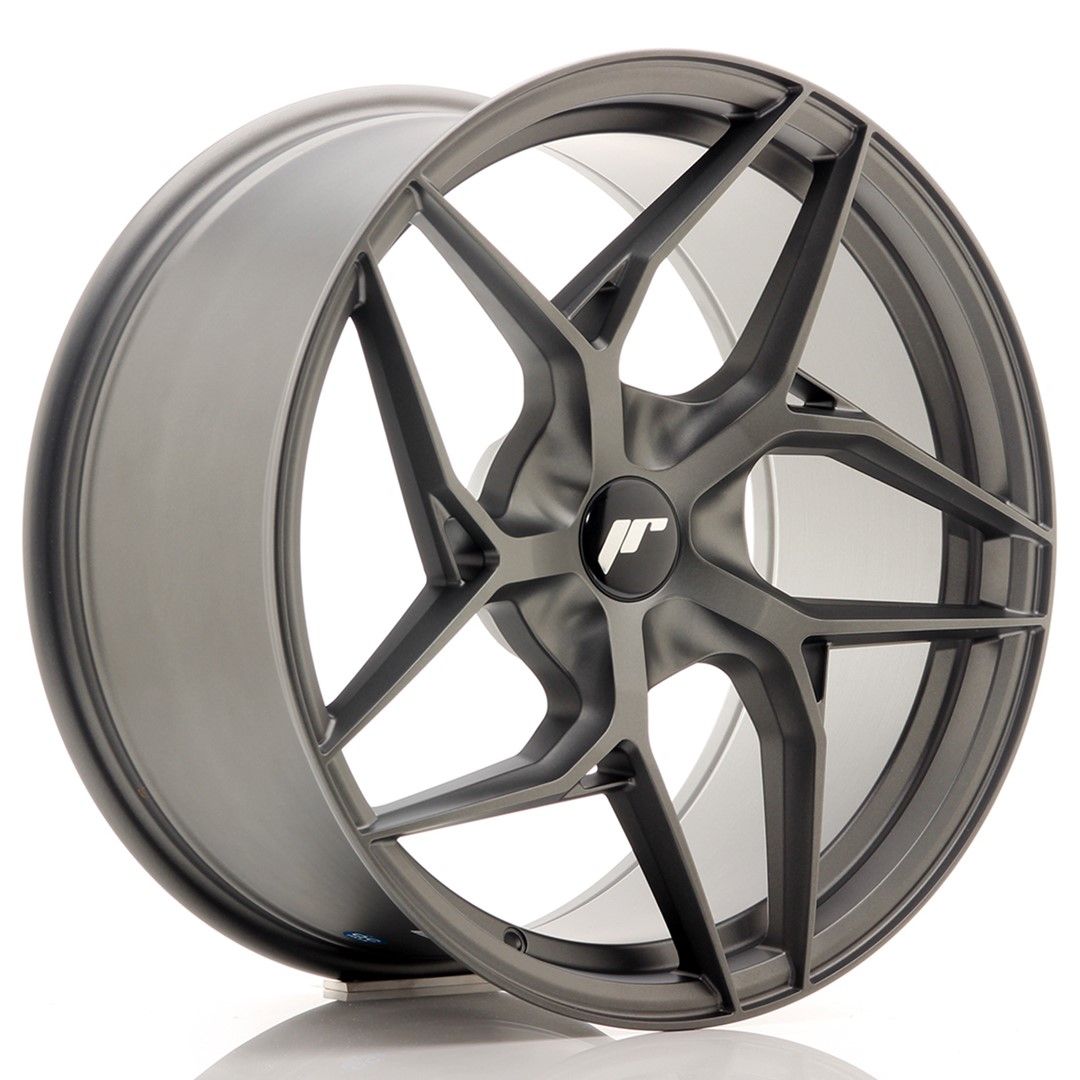 Image of JR-Wheels JR35 Velgen 19 Inch 9.5J ET20-45 Custom PCD Flat Gun Metal