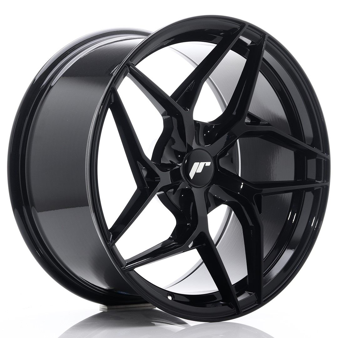 Image of JR-Wheels JR35 Velgen 19 Inch 9.5J ET35-45 Custom PCD Gloss Black