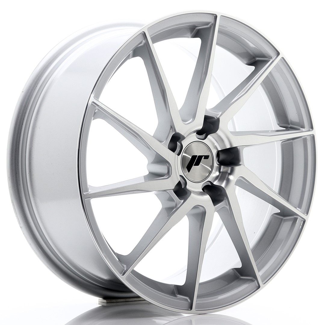Image of JR-Wheels JR36 Velgen 18 Inch 8J ET35 5x120 Silver Brushed