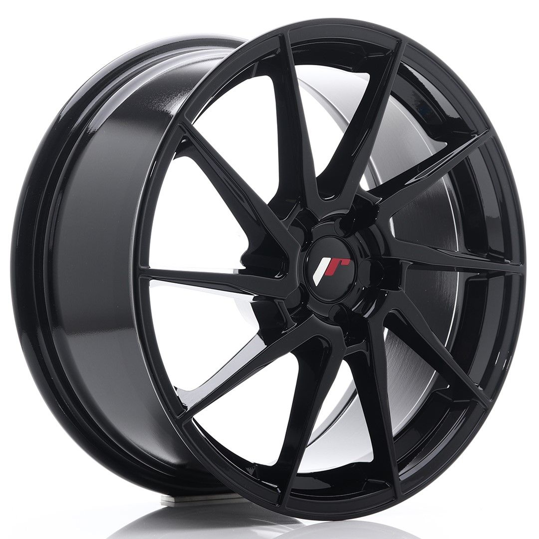 Image of JR-Wheels JR36 Velgen 18 Inch 8J ET20-52 Custom PCD Gloss Black