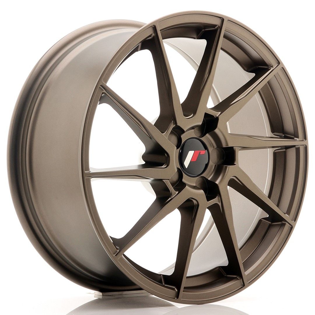 Image of JR-Wheels JR36 Velgen 18 Inch 8J ET20-52 Custom PCD Flat Bronze
