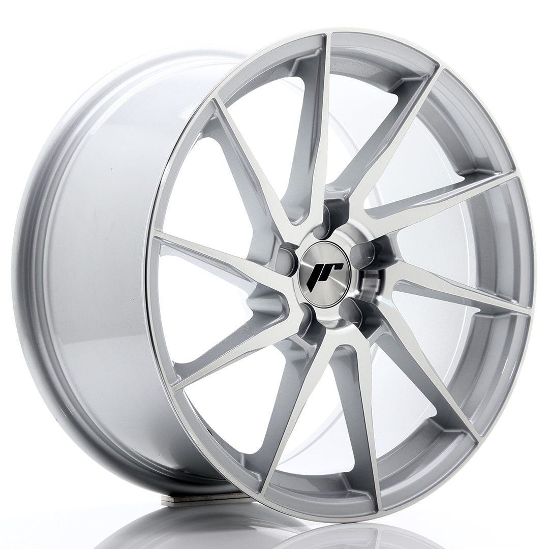 Image of JR-Wheels JR36 Velgen 18 Inch 9J ET20-48 Custom PCD Silver Brushed