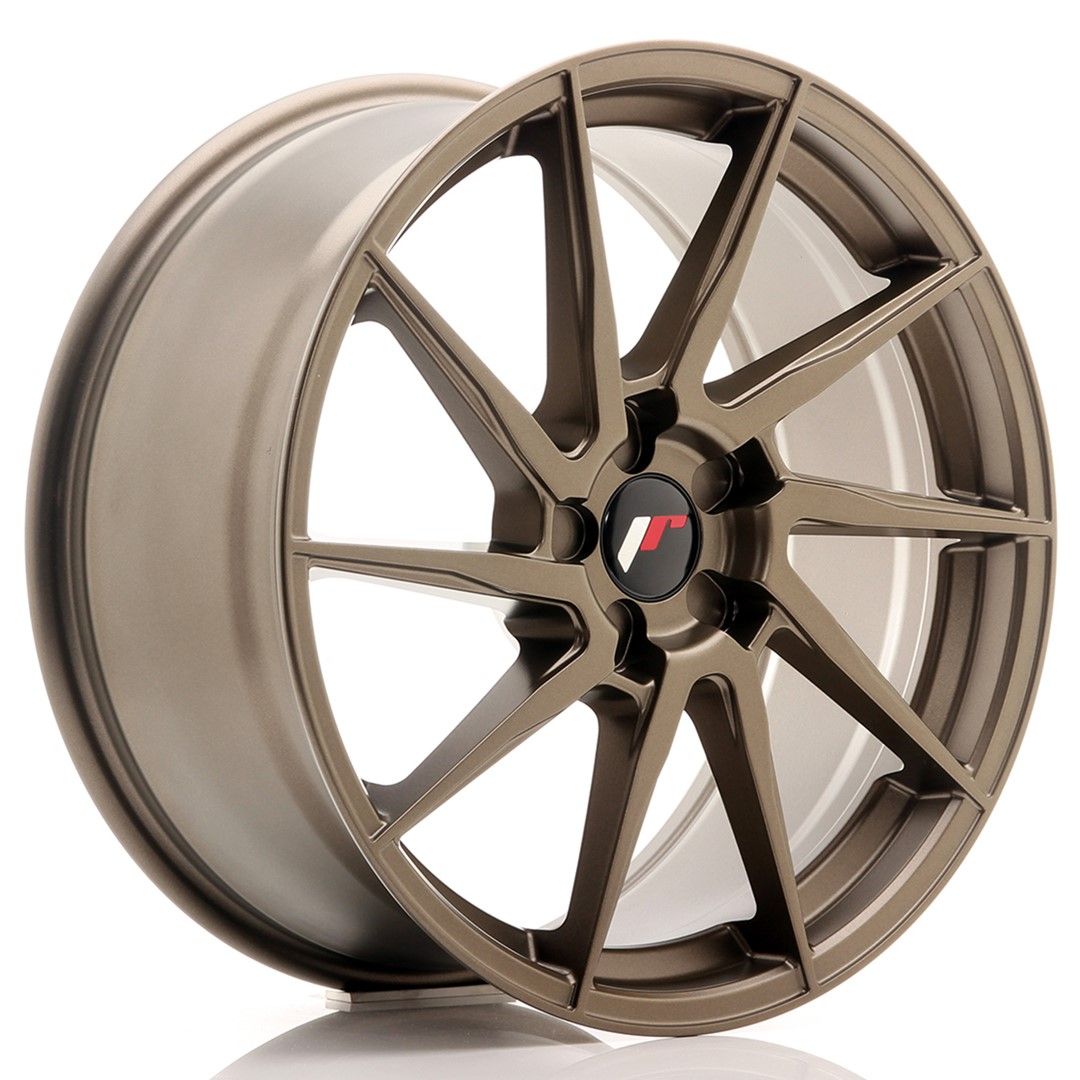 Image of JR-Wheels JR36 Velgen 19 Inch 8.5J ET20-50 Custom PCD Flat Bronze