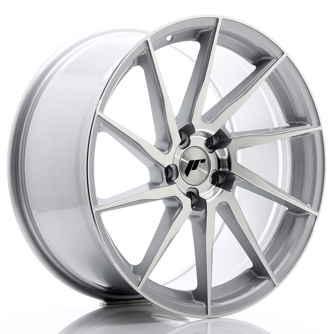 Image of JR-Wheels JR36 Velgen 19 Inch 9.5J ET35 5x120 Silver Brushed