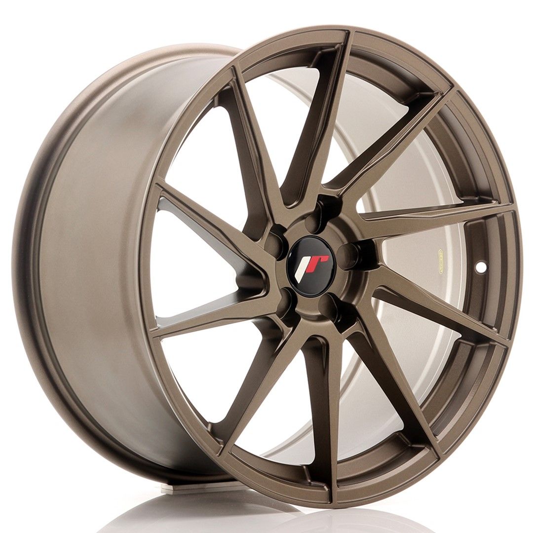 Image of JR-Wheels JR36 Velgen 19 Inch 9.5J ET20-45 Custom PCD Flat Bronze