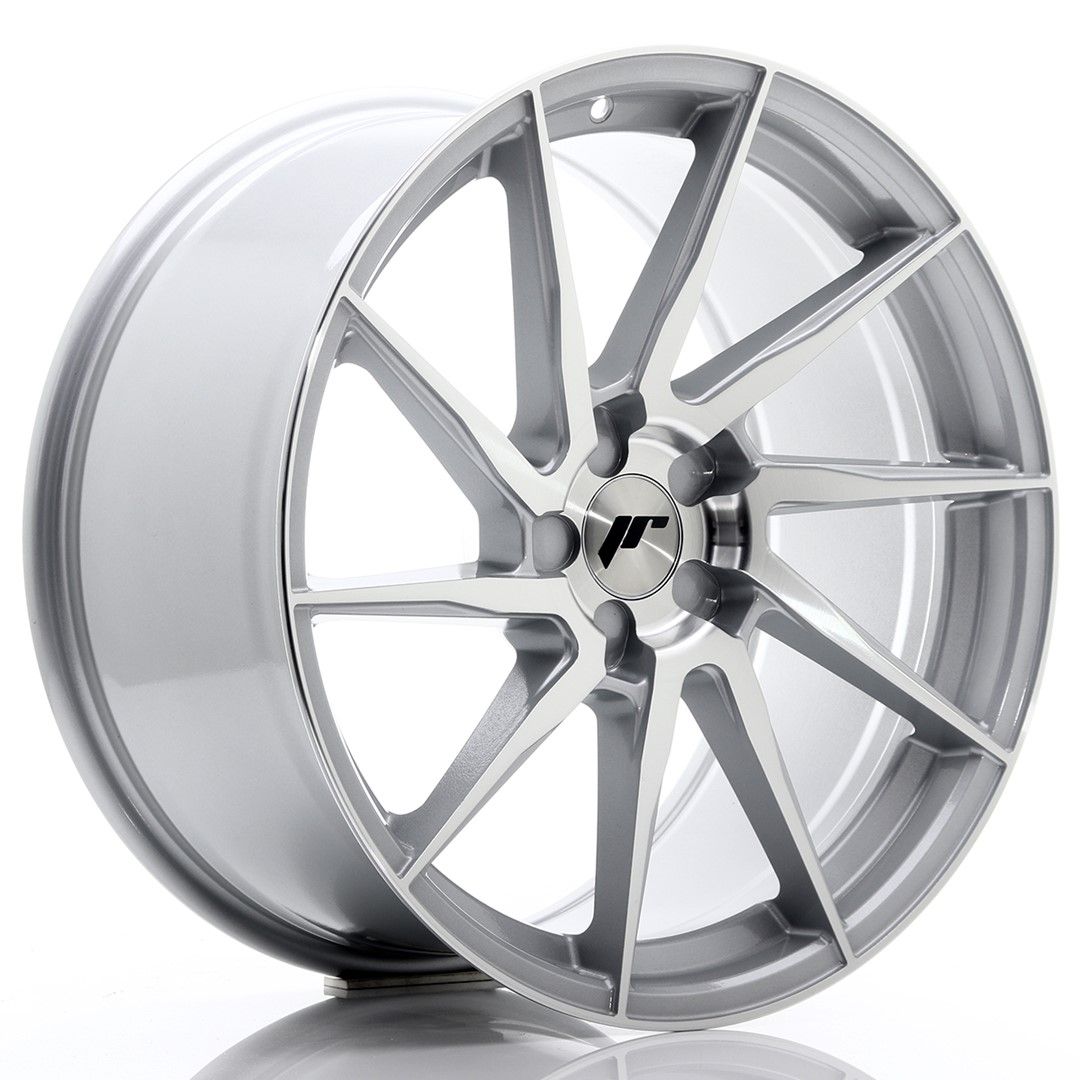 Image of JR-Wheels JR36 Velgen 19 Inch 9.5J ET20-45 Custom PCD Silver Brushed