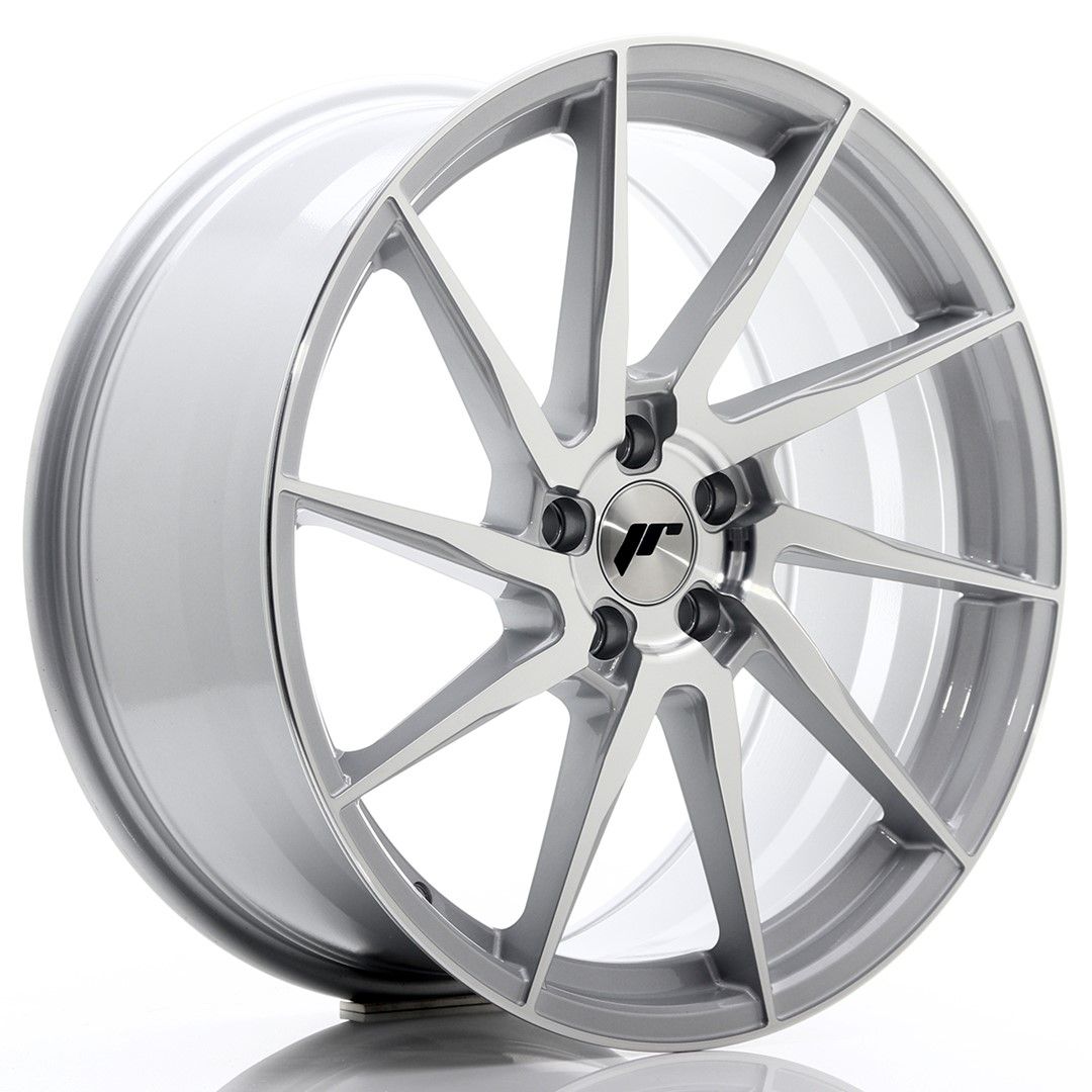 Image of JR-Wheels JR36 Velgen 20 Inch 9J ET38 5x112 Silver Brushed