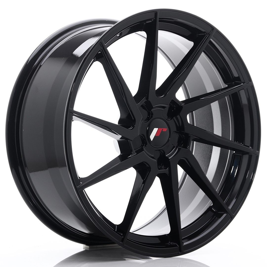 Image of JR-Wheels JR36 Velgen 20 Inch 9J ET15-38 Custom PCD Gloss Black