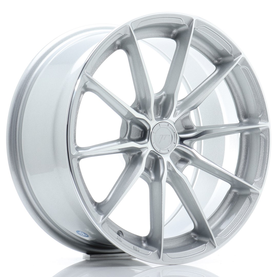 Image of JR-Wheels JR37 Velgen 17 Inch 8J ET20-40 Custom PCD Silver Machined Face