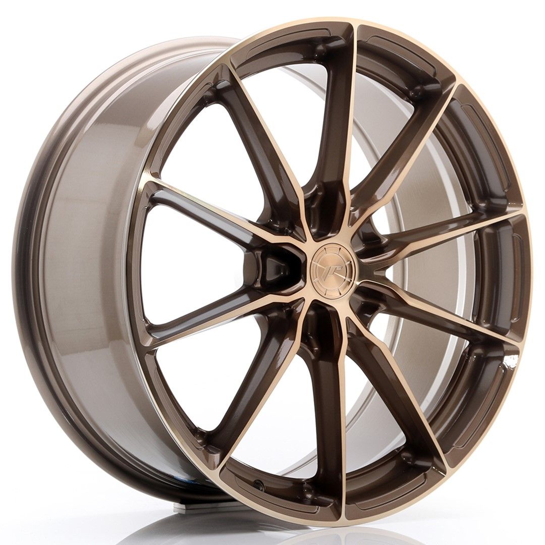 Image of JR-Wheels JR37 Velgen 20 Inch 8.5J ET40 5x112 Platinum Bronze