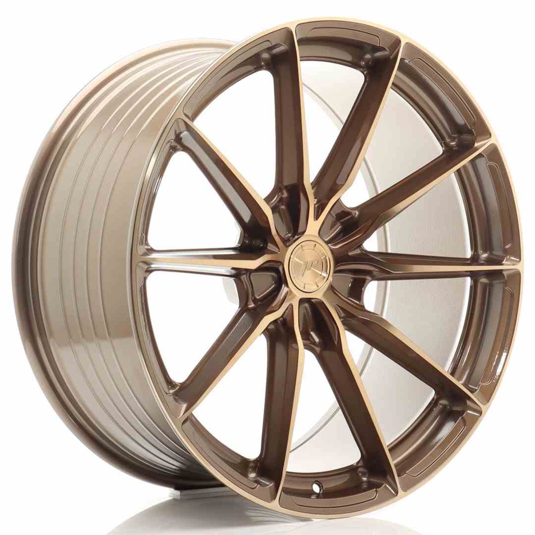 Image of JR-Wheels JR37 Velgen 21 Inch 10.5J ET10-46 Custom PCD Flow Form Platinum Bronze