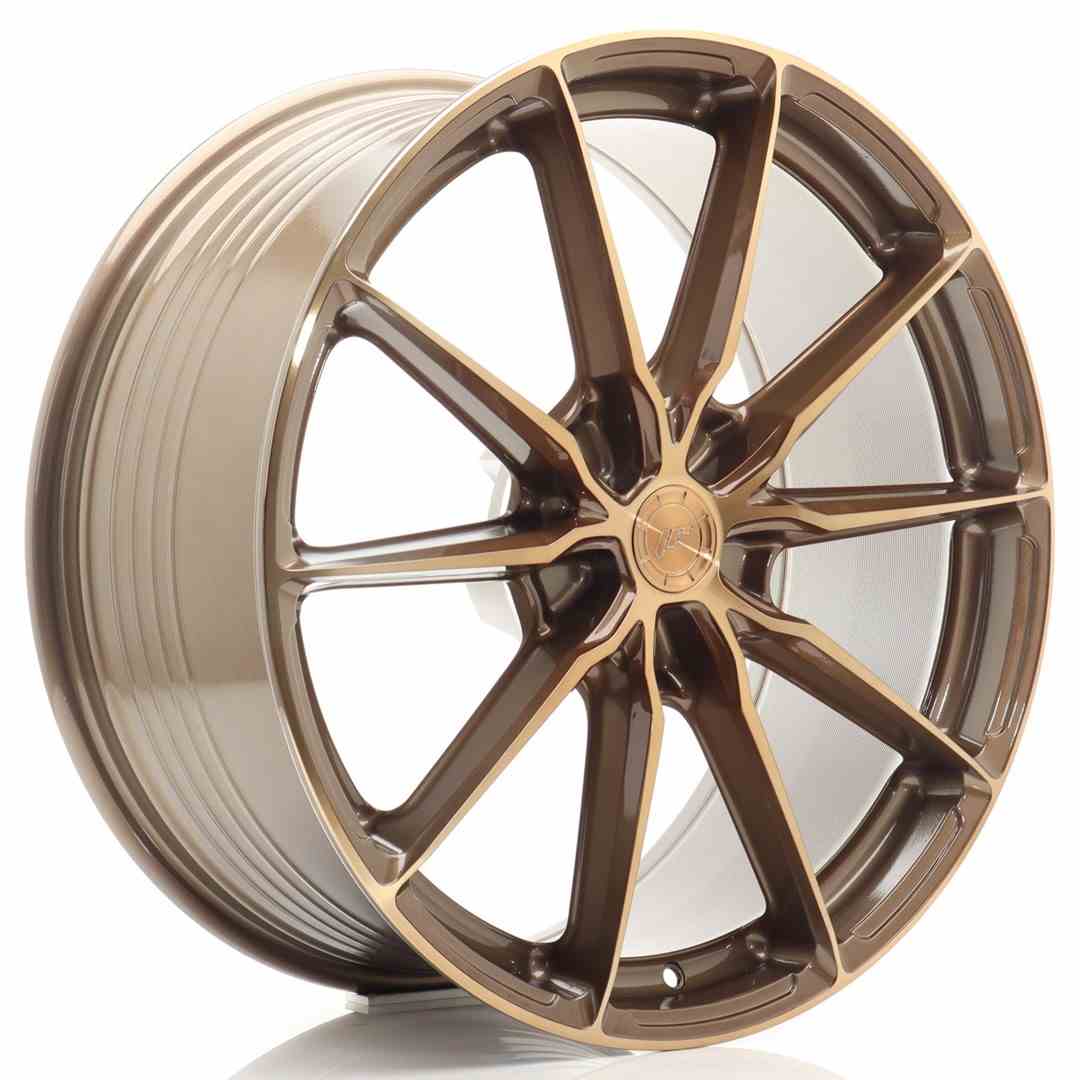 Image of JR-Wheels JR37 Velgen 21 Inch 9.5J ET10-58 Custom PCD Flow Form Platinum Bronze