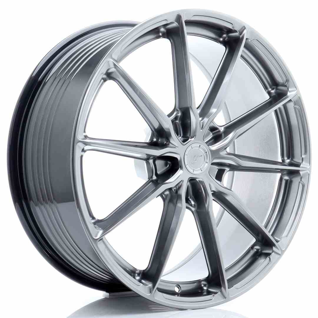 Image of JR-Wheels JR37 Velgen 21 Inch 9.5J ET10-58 Custom PCD Flow Form Hyper Black