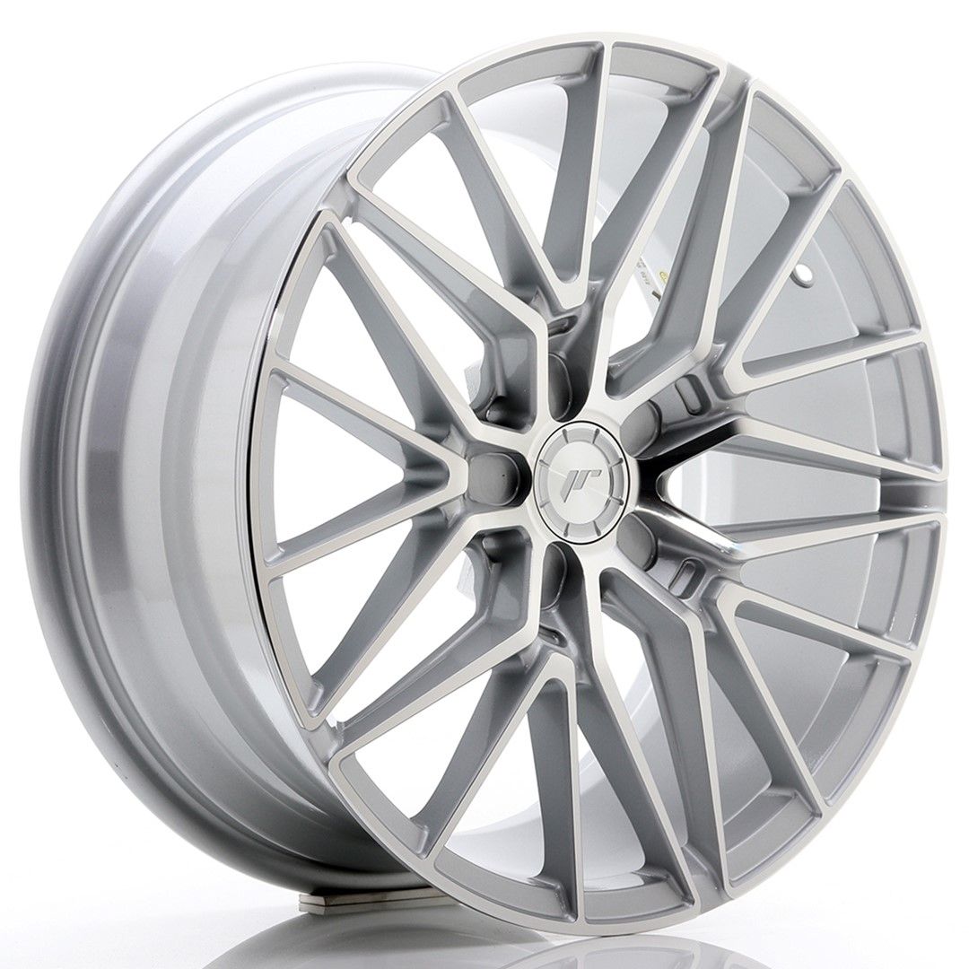 Image of JR-Wheels JR38 Velgen 18 Inch 8J ET20-42 Custom PCD Silver Machined Face
