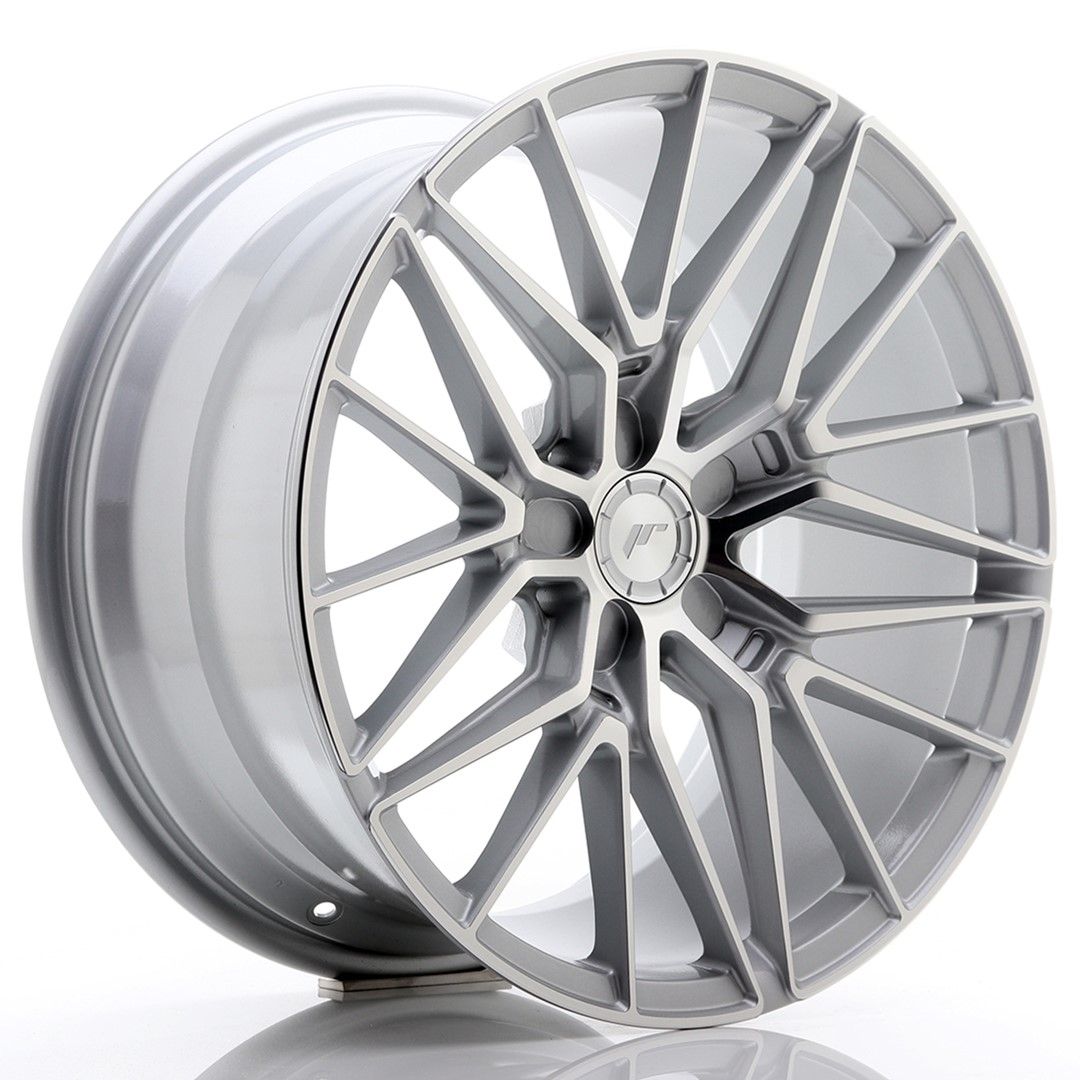 Image of JR-Wheels JR38 Velgen 18 Inch 9J ET20-45 Custom PCD Silver Machined Face
