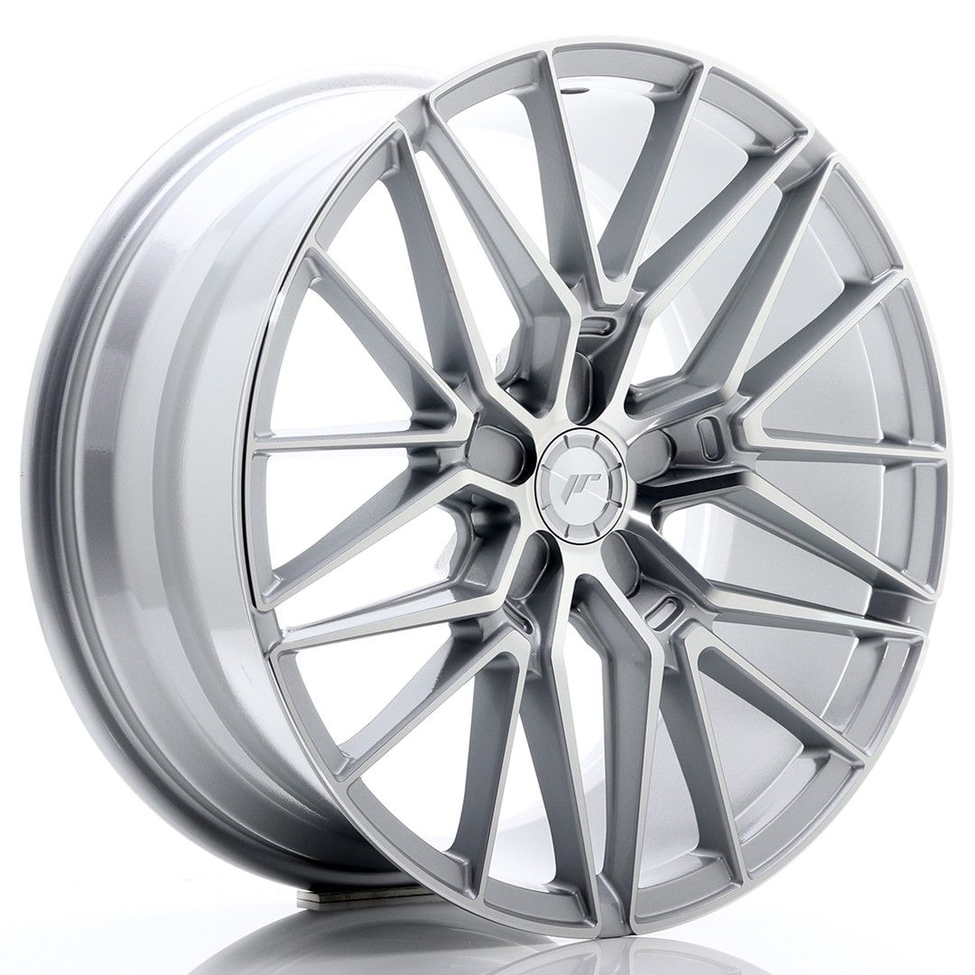 Image of JR-Wheels JR38 Velgen 19 Inch 8.5J ET20-45 Custom PCD Silver Machined Face