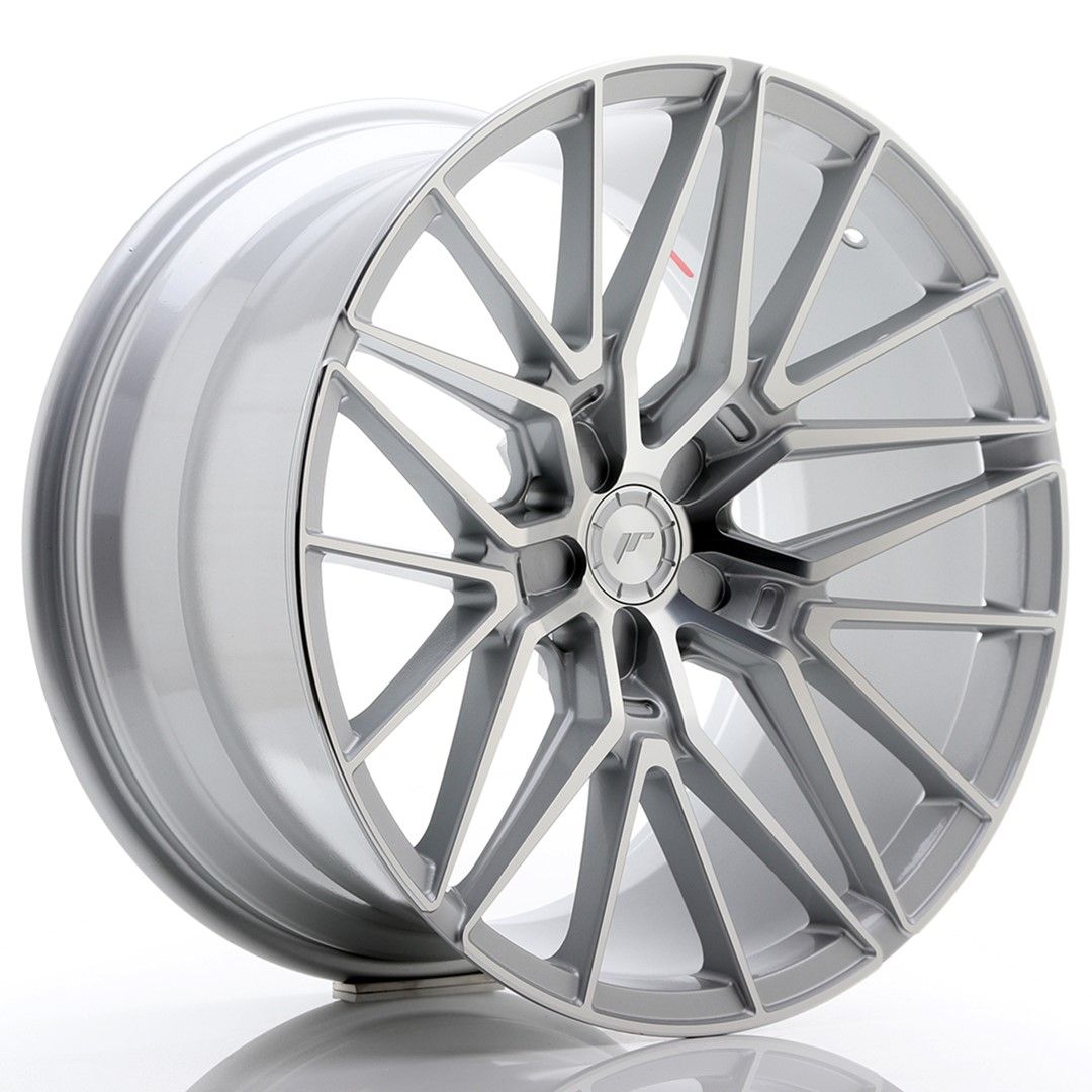 Image of JR-Wheels JR38 Velgen 20 Inch 10.5J ET20-45 Custom PCD Silver Machined Face