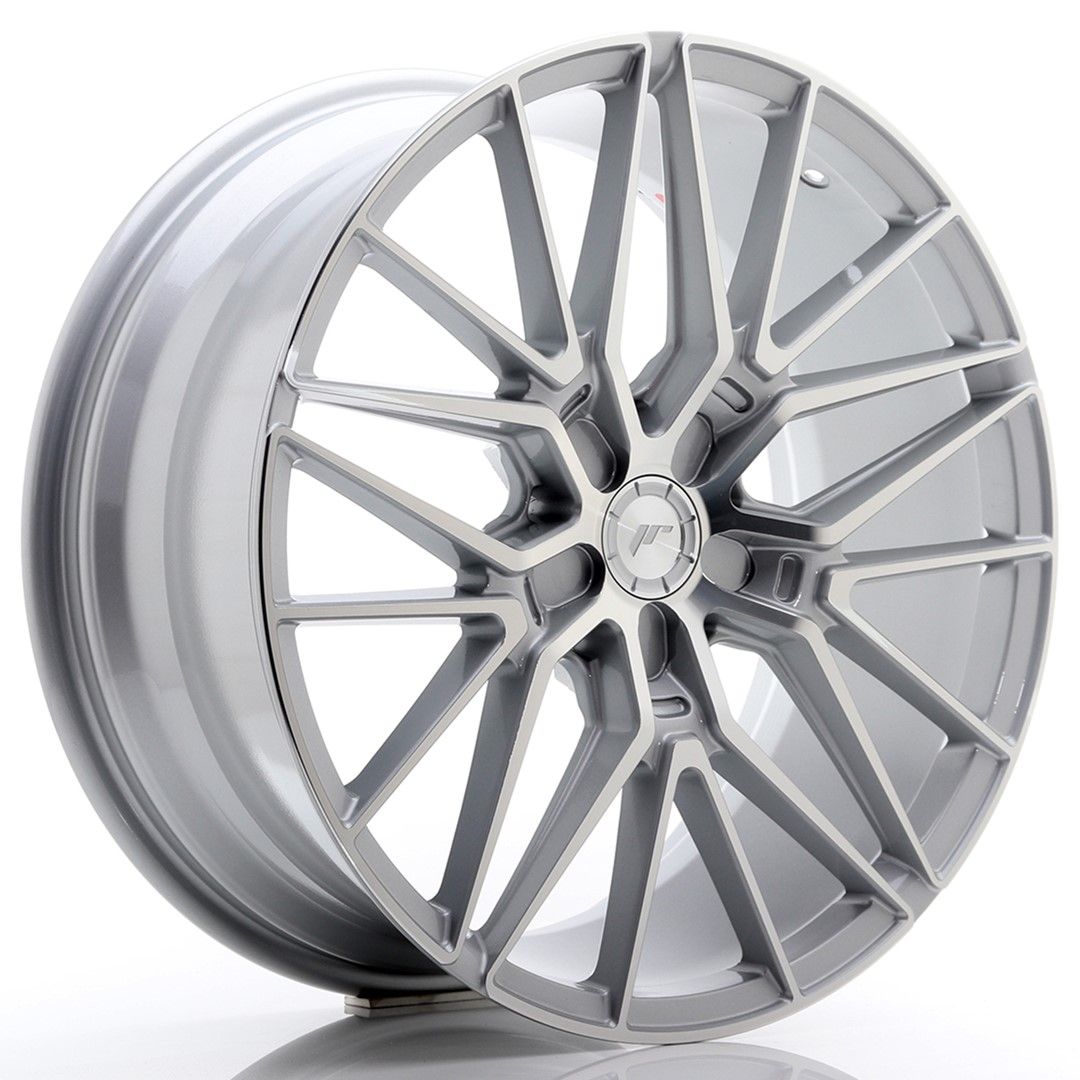 Image of JR-Wheels JR38 Velgen 20 Inch 8.5J ET20-45 Custom PCD Silver Machined Face