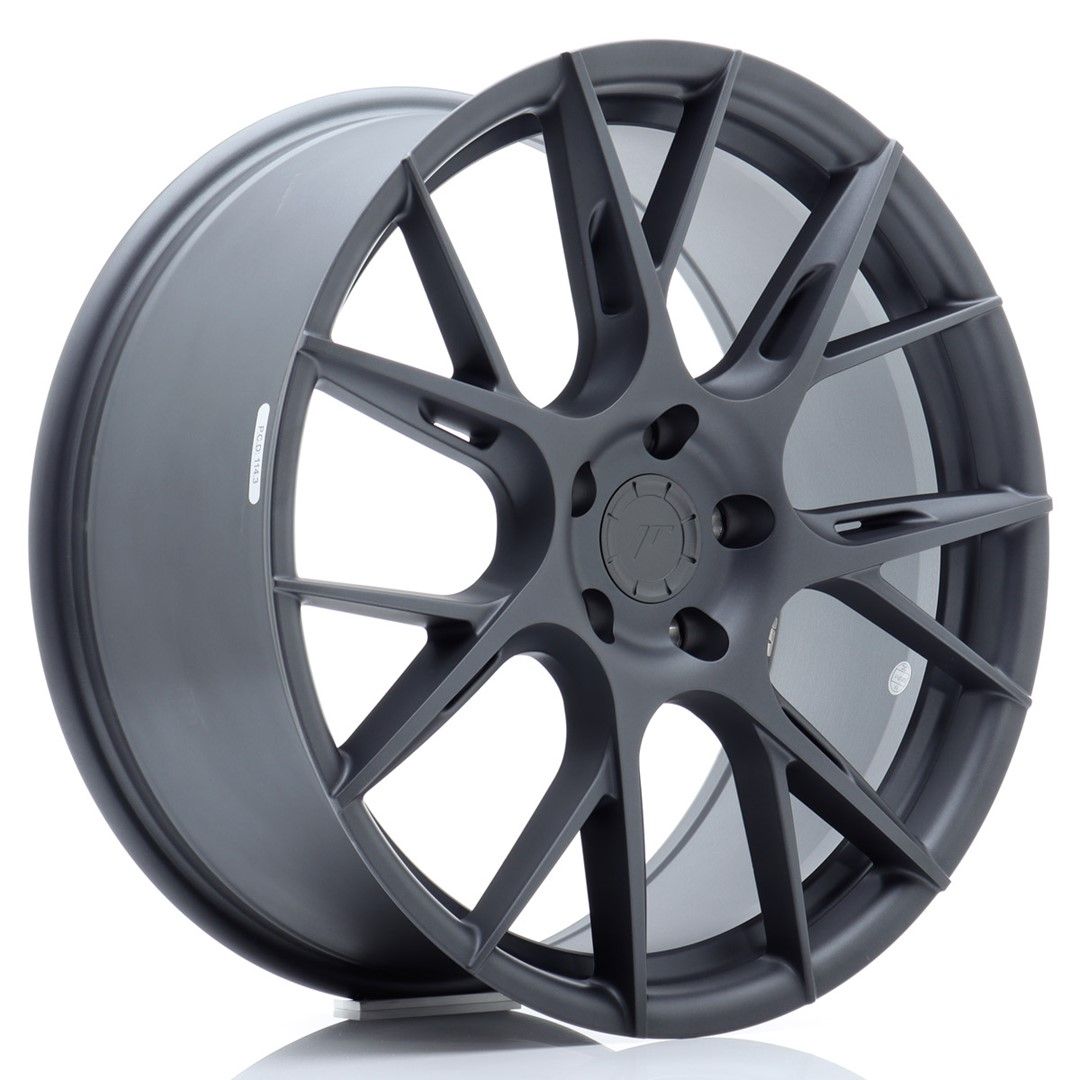 Image of JR-Wheels JR42 Velgen 19 Inch 8.5J ET35 5x120 Flow Form Flat Gun Metal